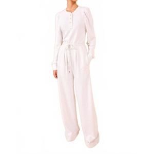 NEW ULLA JOHNSON clarke pants in cowrie